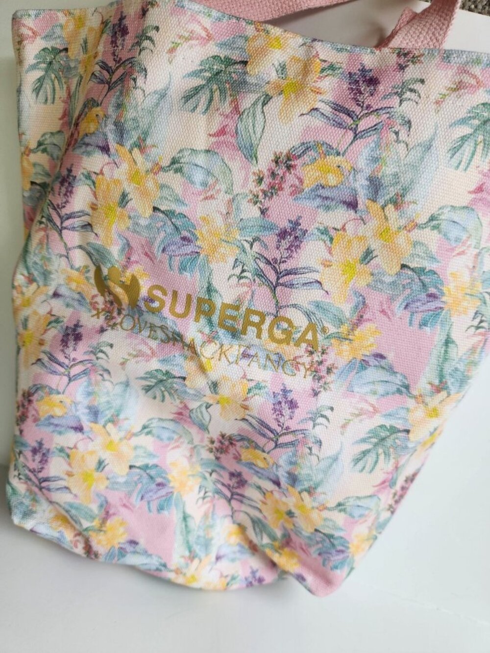 Superga x LoveShackFancy 2750 Flower Fringe Sneakers Coquette Romantic Whimsical - Picture 15 of 16